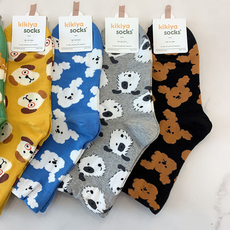 Dog Socks, 5-Pair Pack