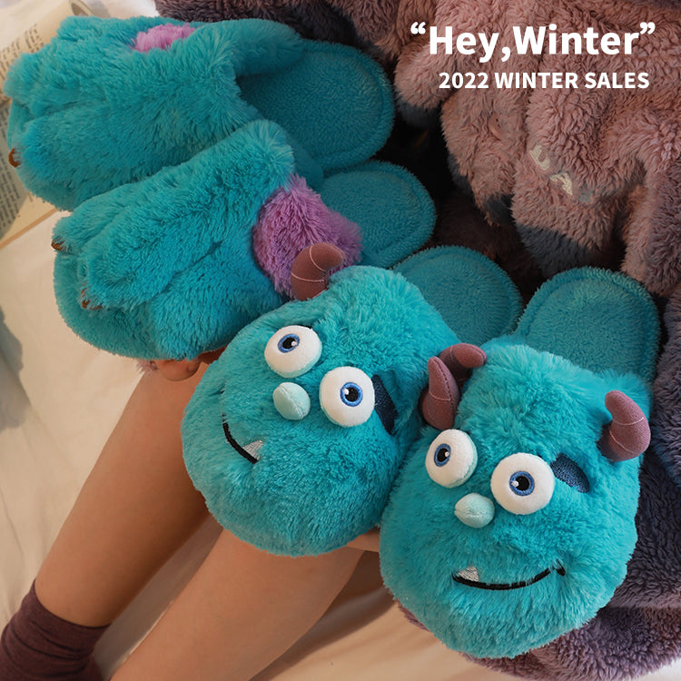 Monster Fluffy Slippers