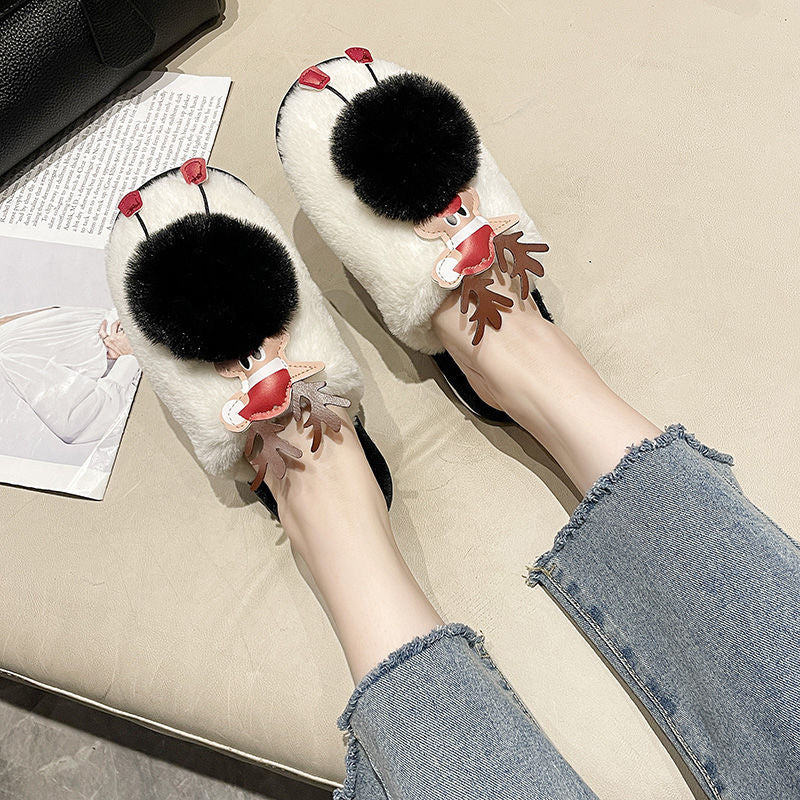 Christmas Fluffy Slippers