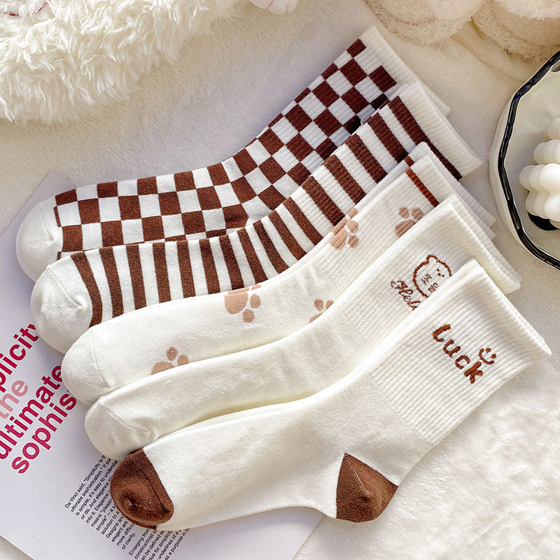 Bear Socks, 5-Pair Pack