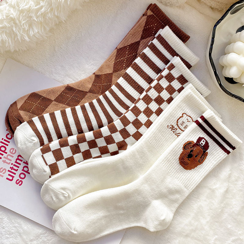 Bear Socks, 5-Pair Pack