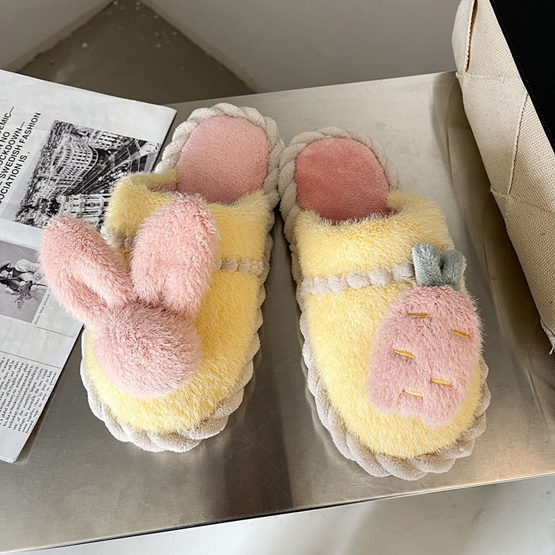 Rabbit Fluffy Slippers