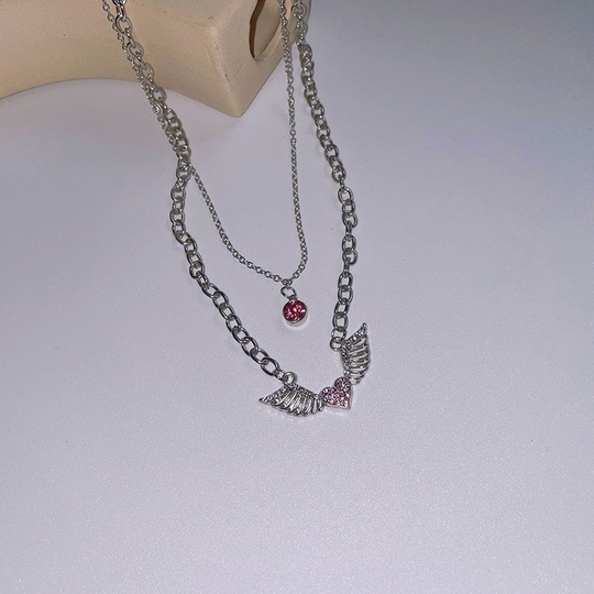 Zircon Heart Necklace