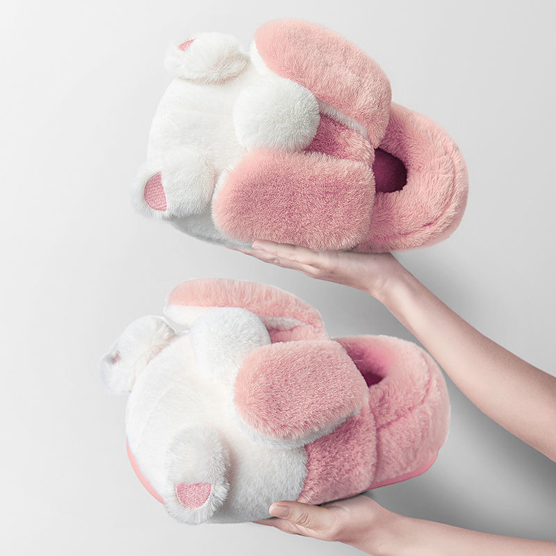 Rabbit Fluffy Slippers