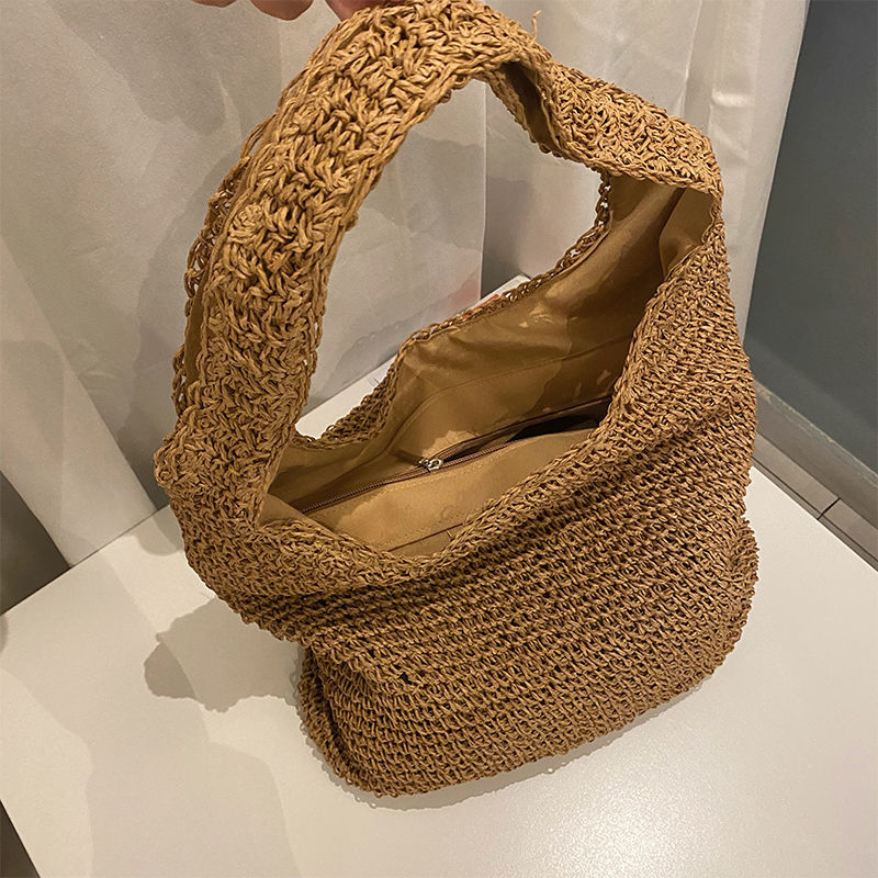 Straw Shoulder bag