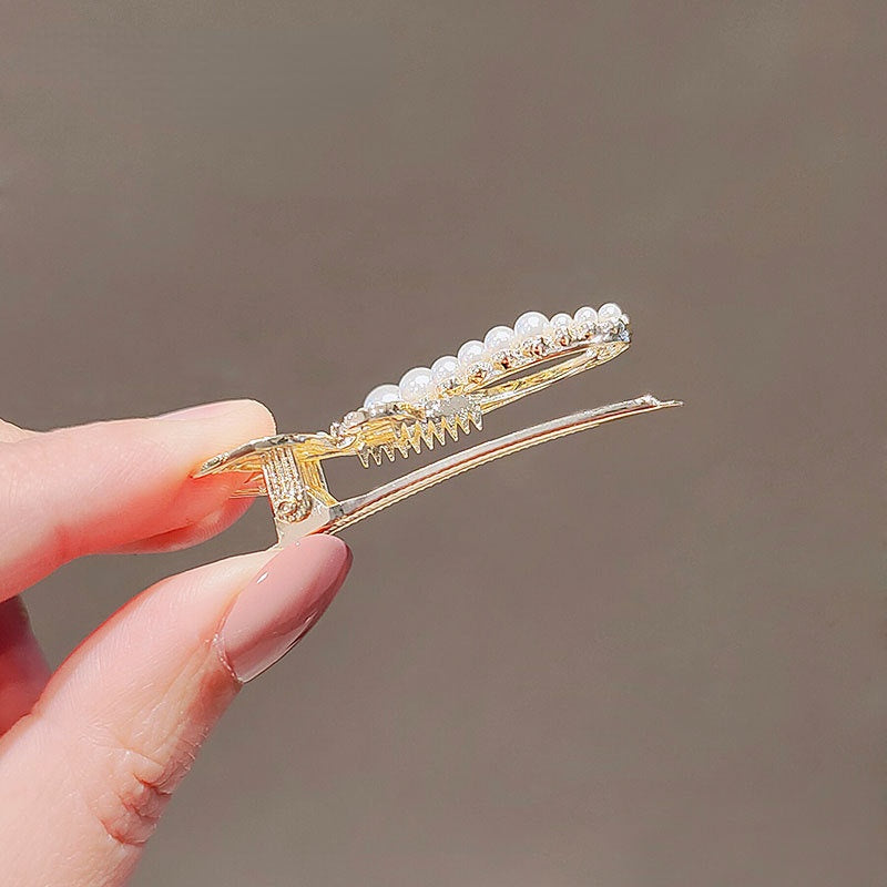 Zircon Fish Hair Clip, 2 pcs