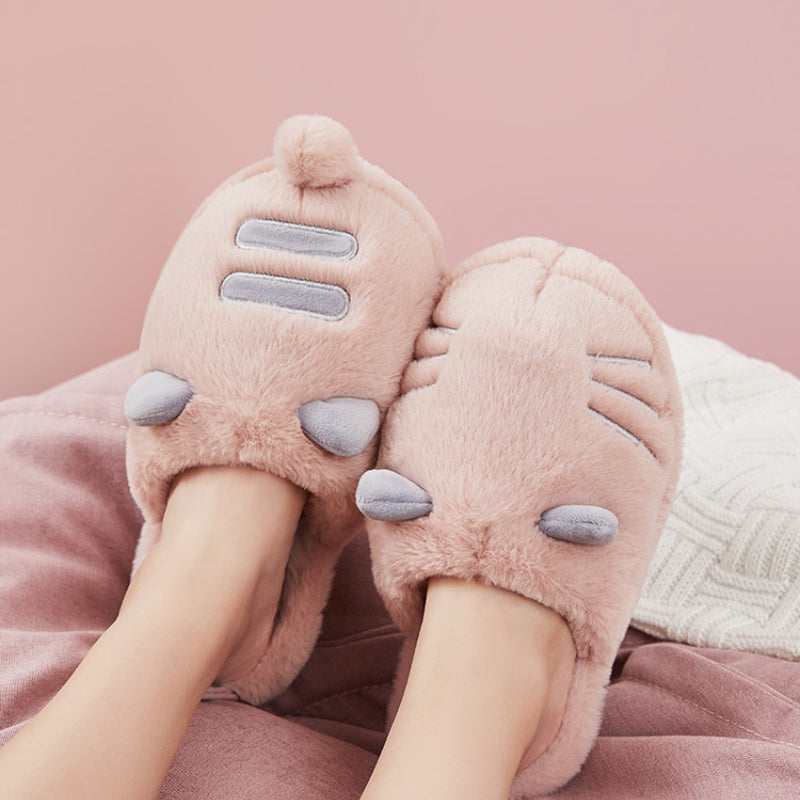 Cat Fluffy Slippers