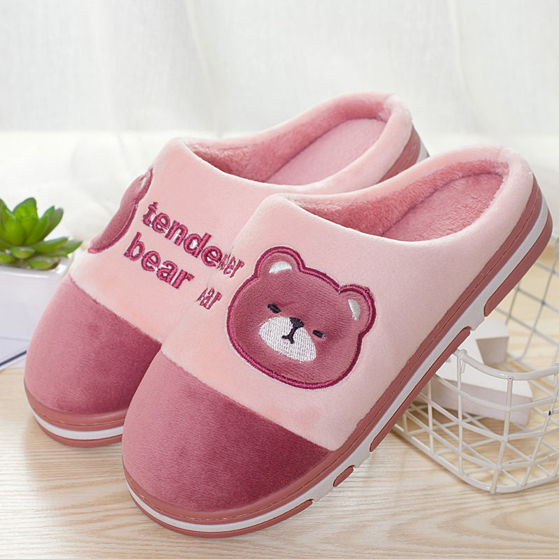 Bear Fluffy Slippers