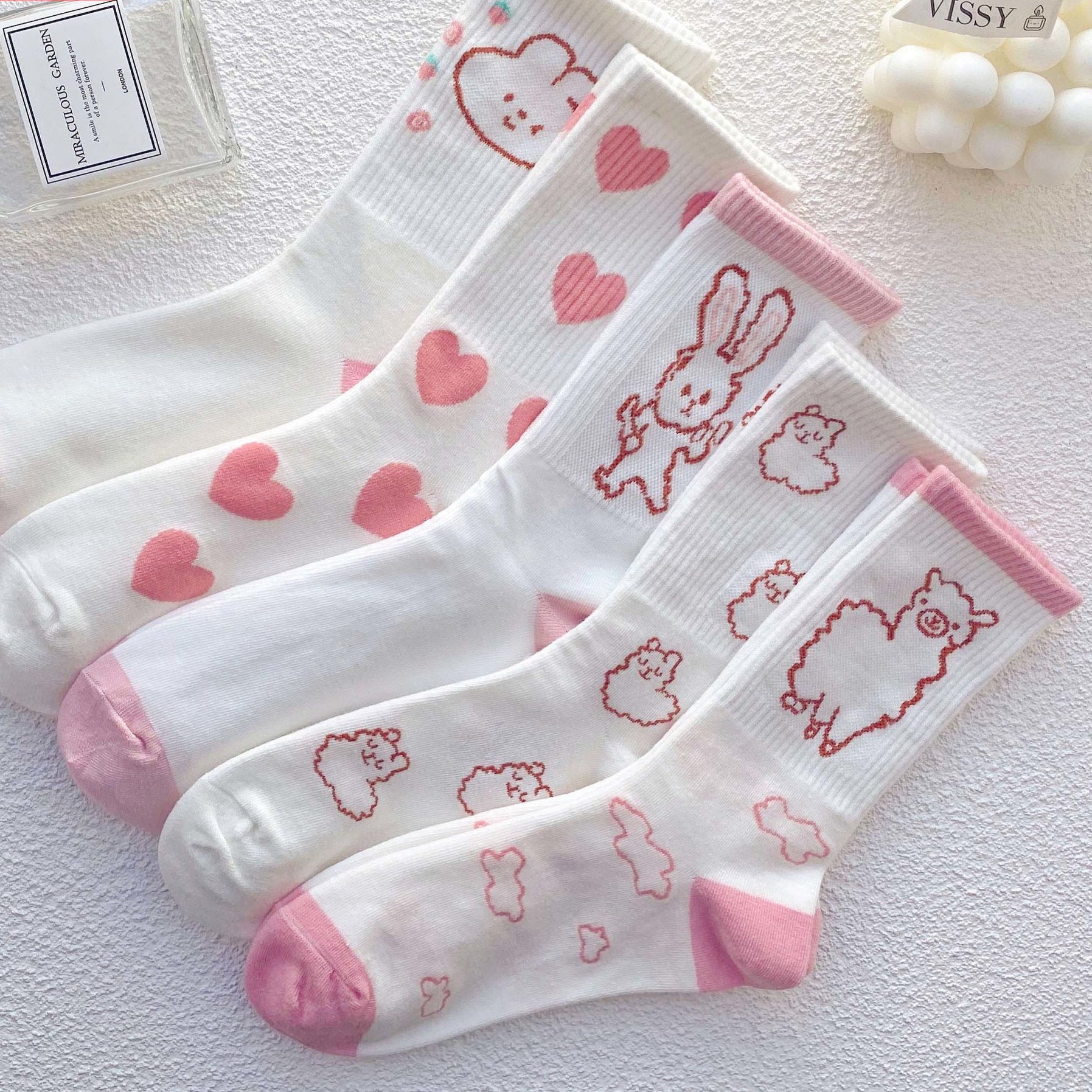 Bear Socks, 5-Pair Pack