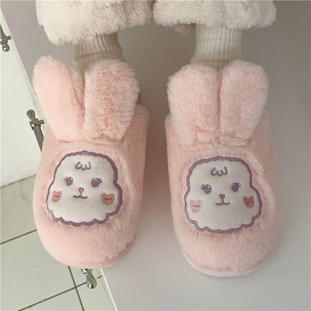 Rabbit Fluffy Slippers