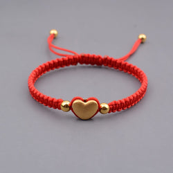 Heart Braided Bracelet