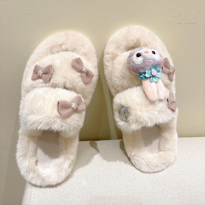 Rabbit Fluffy Slippers