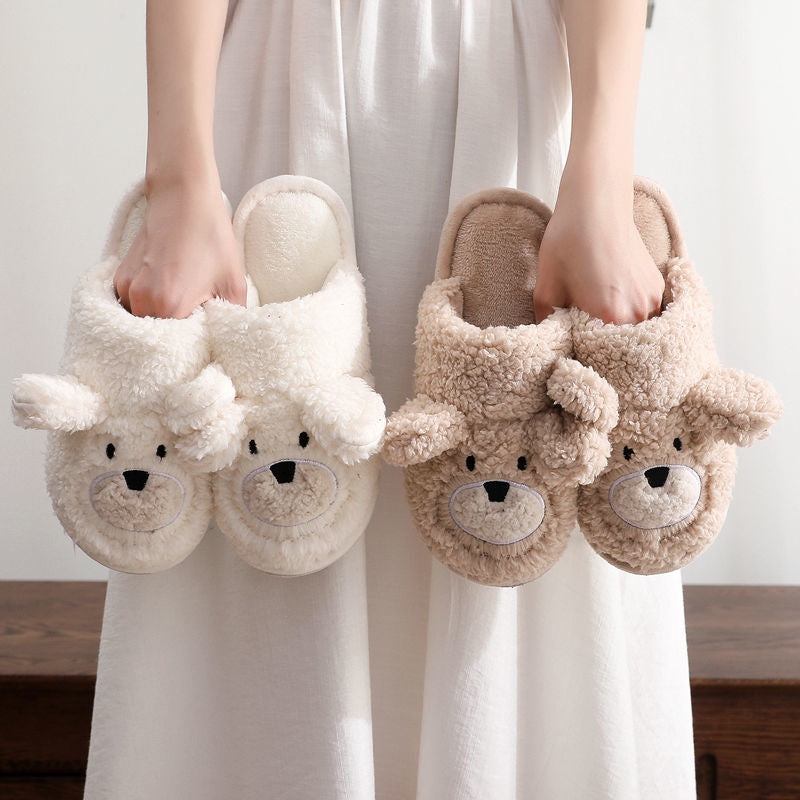 Bear Fluffy Slippers