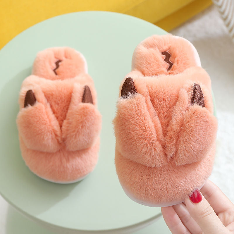 Pikachu Fluffy Slippers