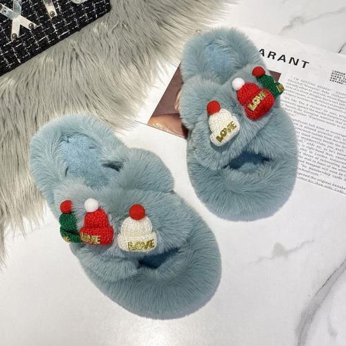 Christmas Fluffy Slippers