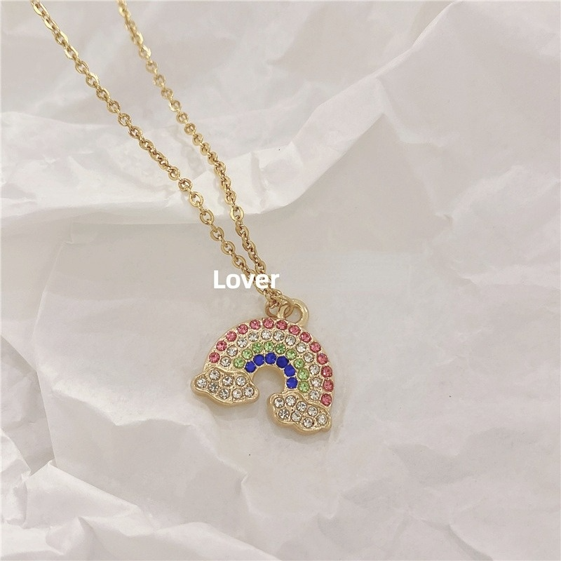 Zircon Rainbow Necklace