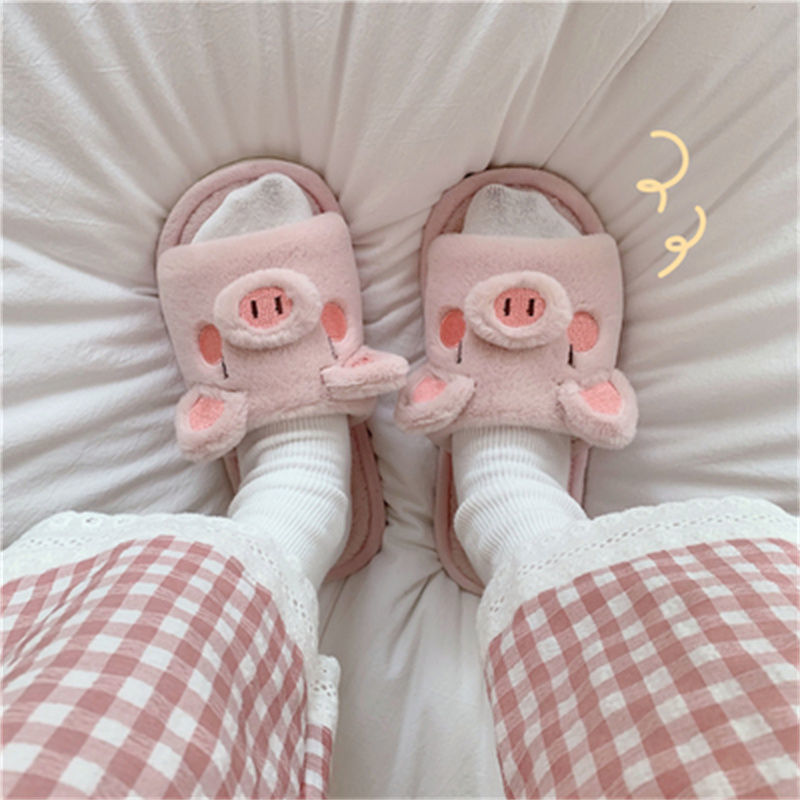 Pig Fluffy Slippers