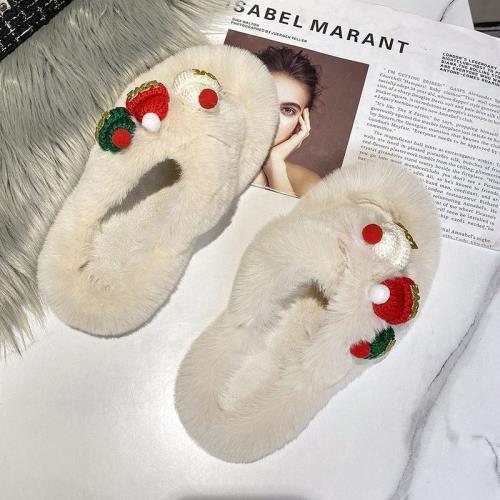 Christmas Fluffy Slippers