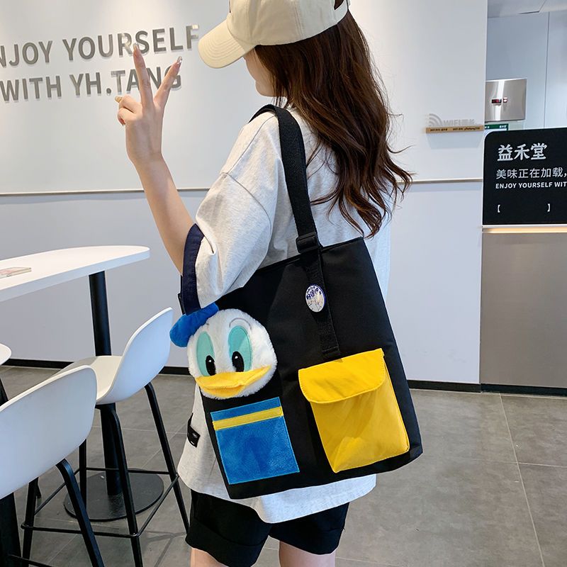 Canvas Duck Shoulder Bag