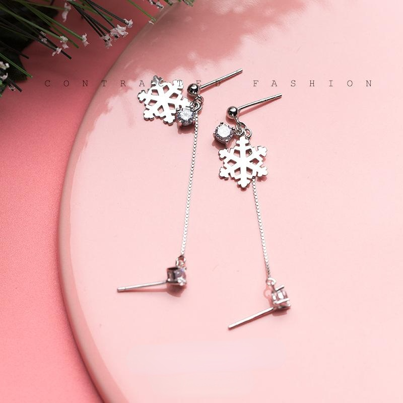 925 Silver Christmas Earrings