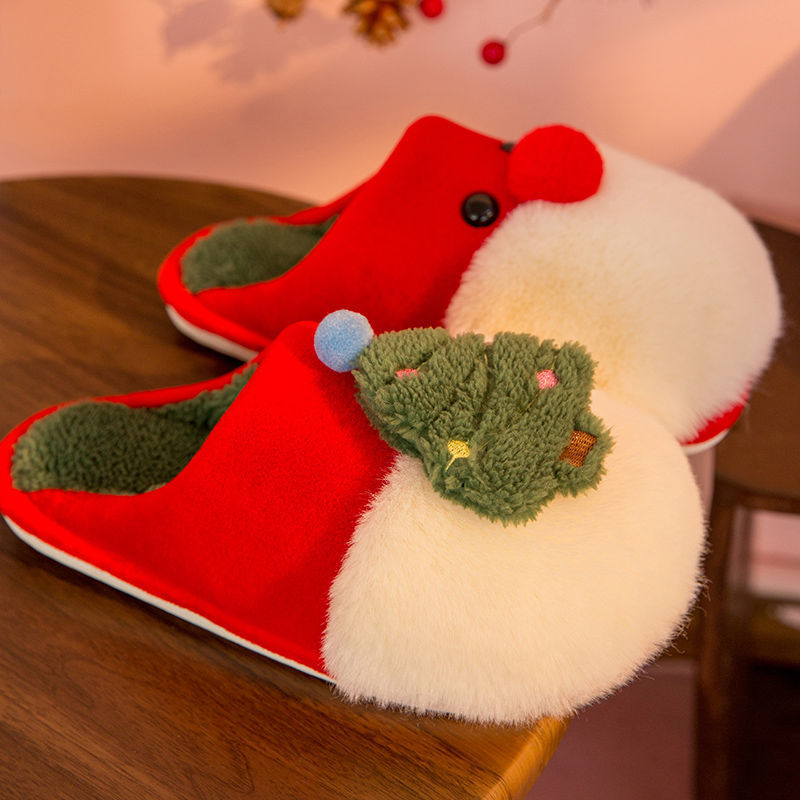 Christmas Fluffy Slippers