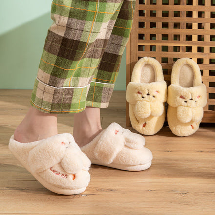 Rabbit Fluffy Slippers