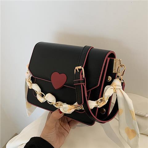 PU Heart Crossbody bag