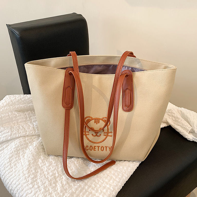 PU Bear Tote Bag