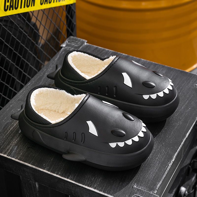Cute shark cotton shoes