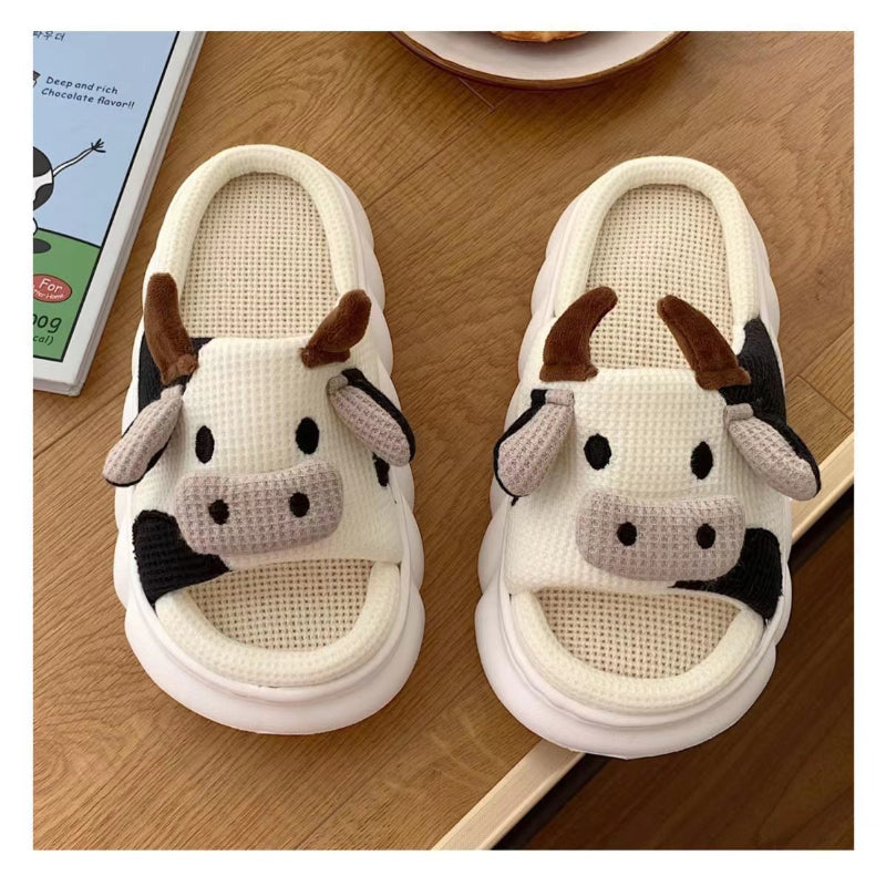 Cow Slippers