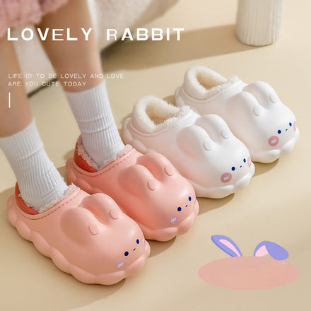 Rabbit Fluffy Slippers