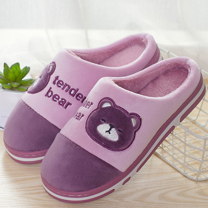 Bear Fluffy Slippers