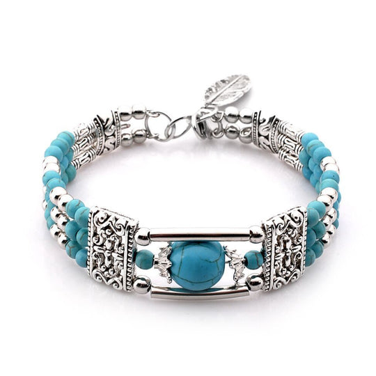 Bohemian Turquoise Bracelet