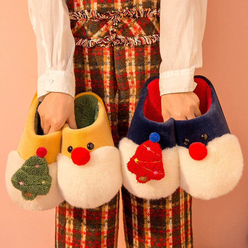 Christmas Fluffy Slippers