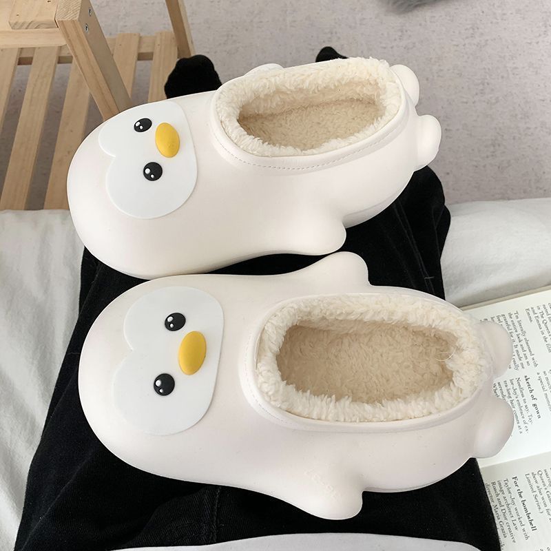 Adorable Penguin Cotton Slippers