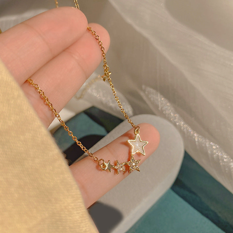 Zircon Star Necklace