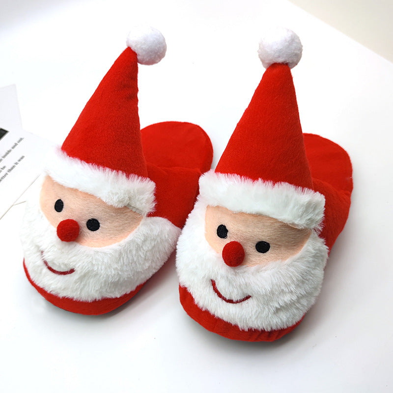 Christmas Santa Claus Fluffy slippers