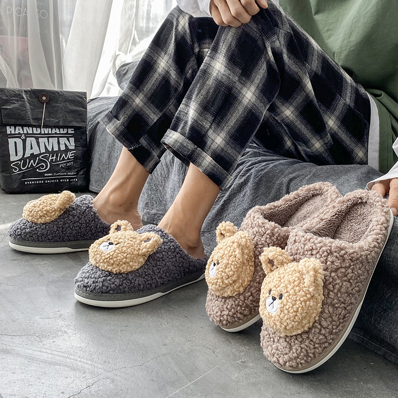 Bear Fluffy Slippers