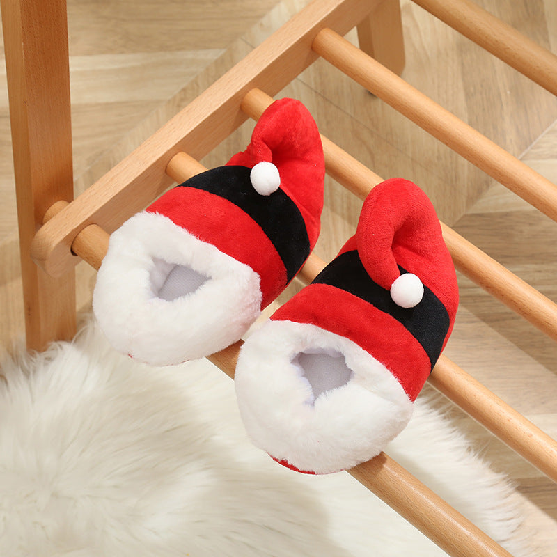 Christmas Santa Claus Fluffy slippers