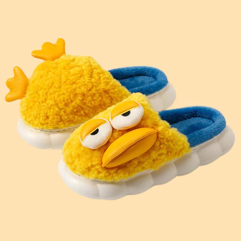 Duck Fluffy Slippers