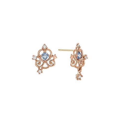 Zircon Heart Earrings