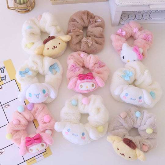 Rabbit Scrunchies, 1pcs