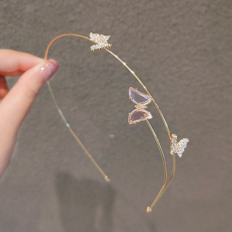 Zircon Butterfly Hairband