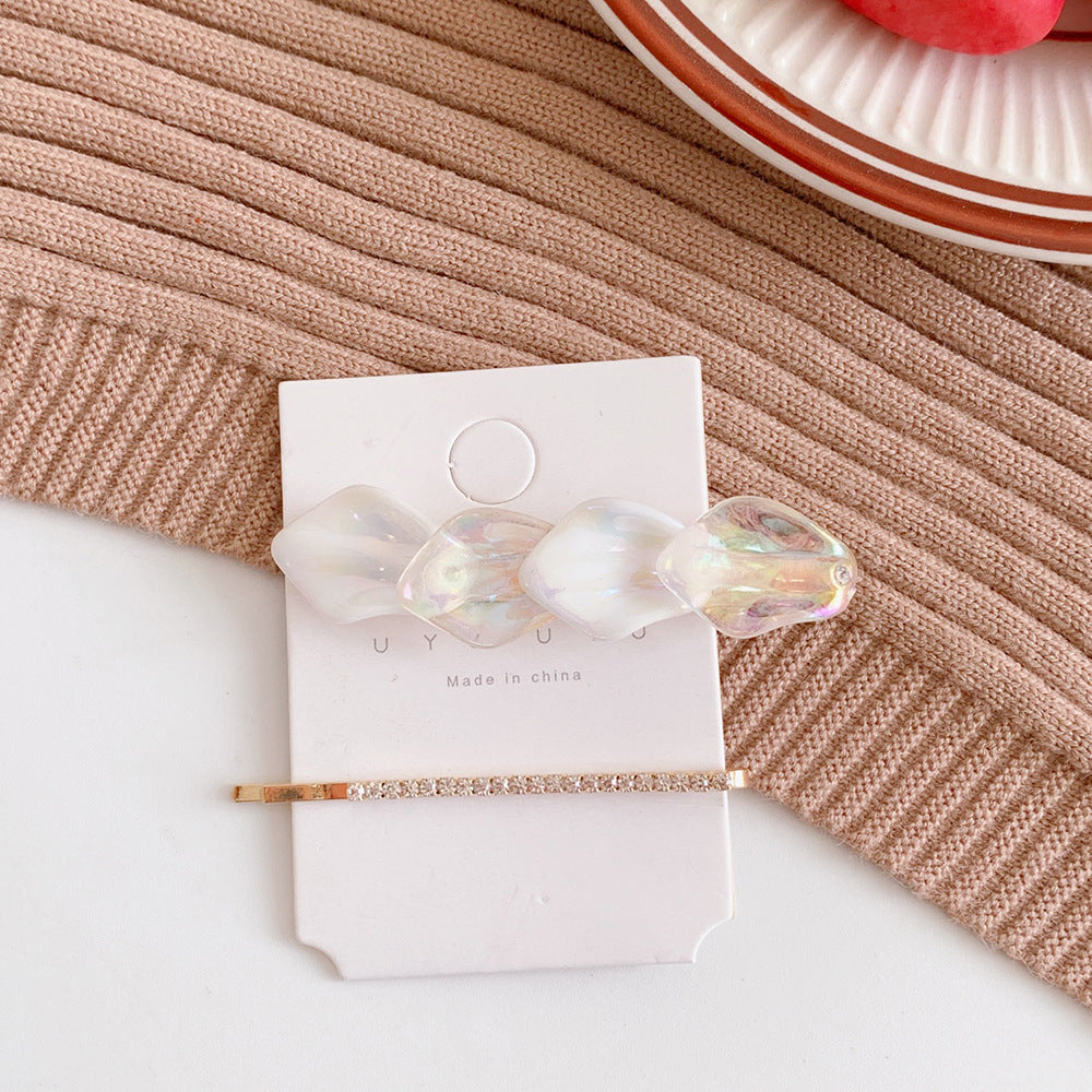 Shell Hair Clip Set, 2 pcs