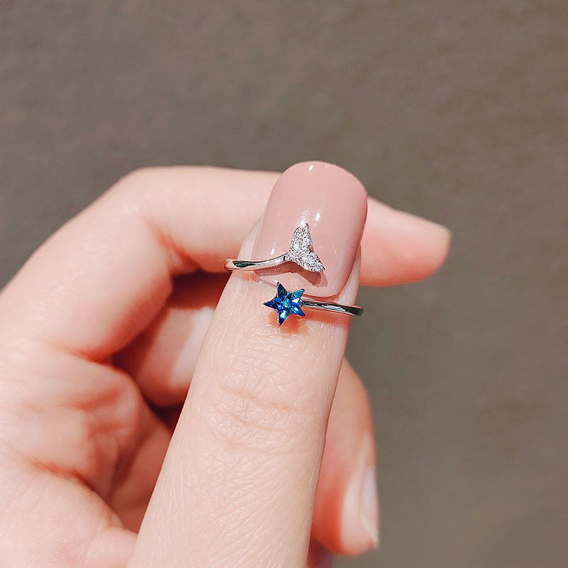 Zircon Star Rings