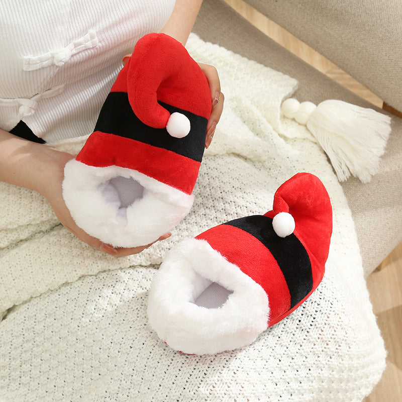 Christmas Santa Claus Fluffy slippers