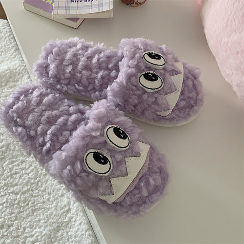 Monster Fluffy Slippers