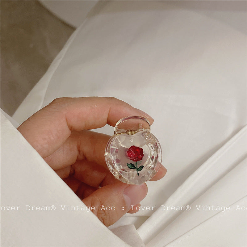 Rose Hair Clip