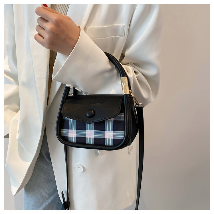 Plaid Crossbody Bag