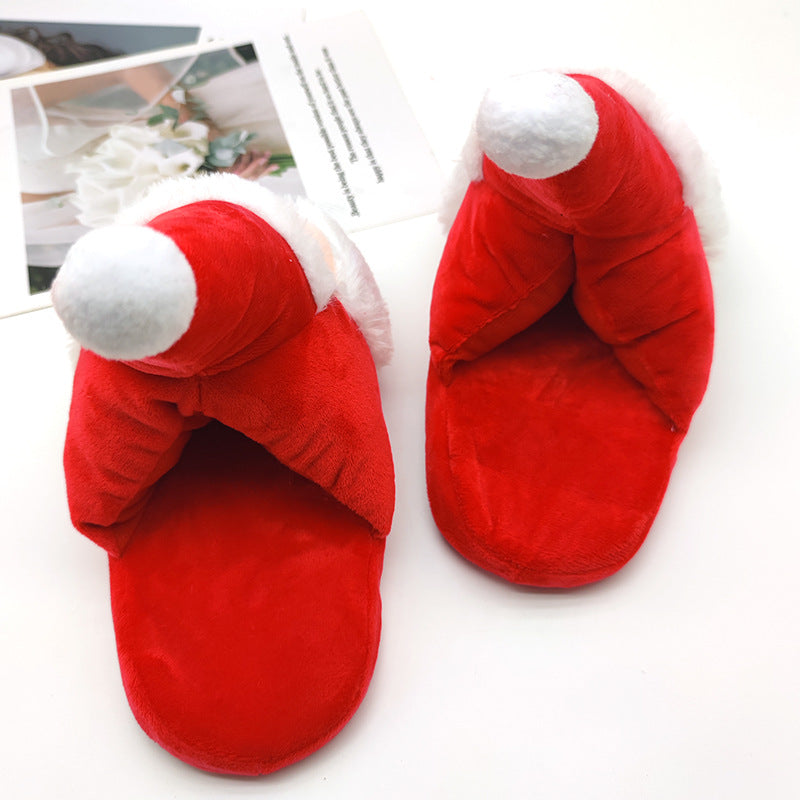 Christmas Santa Claus Fluffy slippers